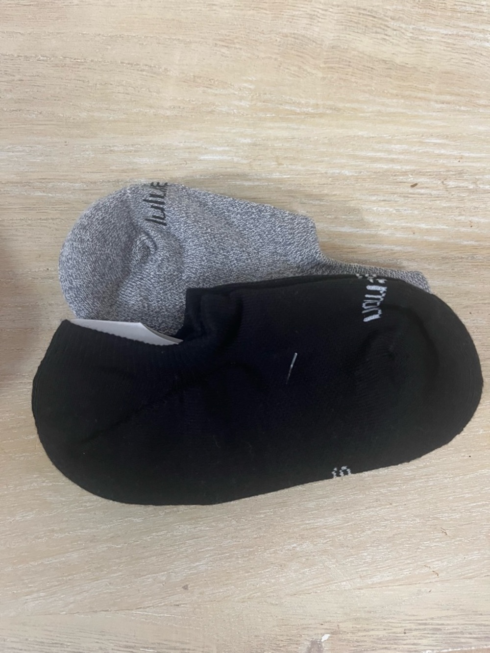 lululemon athletica No-Show Daily Essential Socks - White, Black, Gray (3 Pack) - Picture 10 of 10